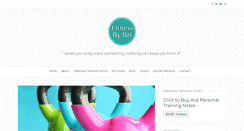 Desktop Screenshot of fitnessbybri.com